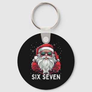 Funny Bruh Soccer Santa 67 Meme Christmas Xmas Paj Key Ring