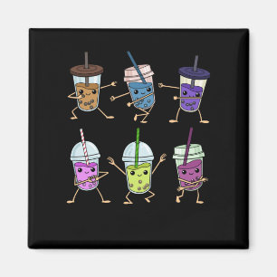 Funny Bubble Tea Gift Men Boba Tea Bubble Tea Magnet