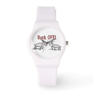 Funny Buck Off Goat Watch