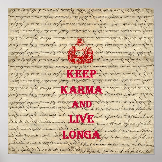 Funny Buddha saying Poster (Front)