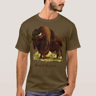 Funny Buffalo NY Gift Chicken Wings Ranch is Gross T-Shirt