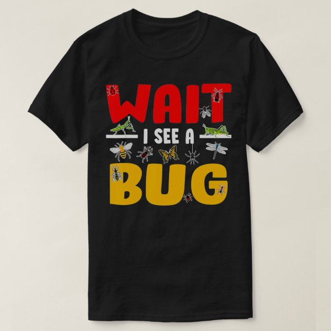 Funny Bug For Men Women Insect Ladybug Science Ent T-Shirt (Design Front)