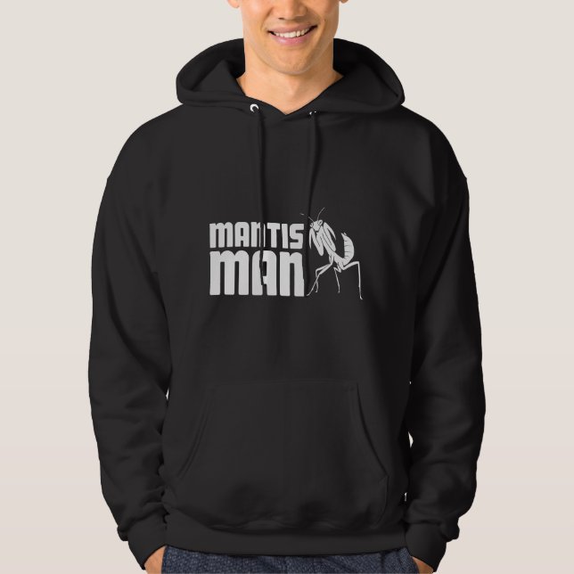 Funny Bug & Insect Praying Mantis Hoodie (Front)