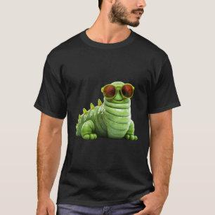Funny Bugs Anime With Sunglass Insect Nature Lover T-Shirt