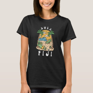 Funny Bula Fiji Hello Fiji Travel Souvenir Premium T-Shirt