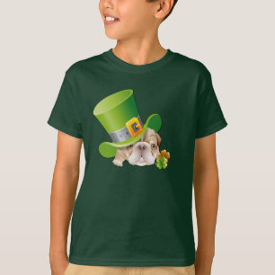 Funny Bulldog Leprechaun St.Patrick's Day Shirts