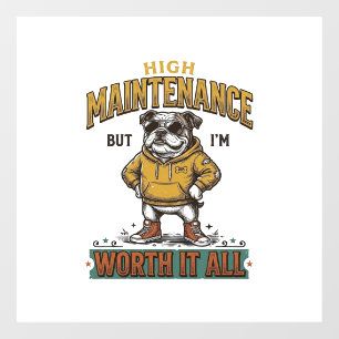 Funny Bulldog Quote Vintage Engraving T-Shirt Desi