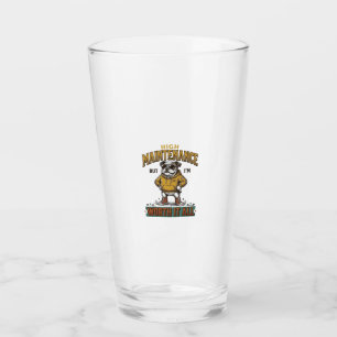 Funny Bulldog Quote Vintage Engraving T-Shirt Desi Glass