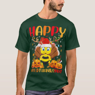 Funny Bumble Bee Lover Happy Bumble Bee HelloThank T-Shirt