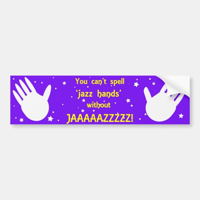 Funny Bumper Sticker (Front)