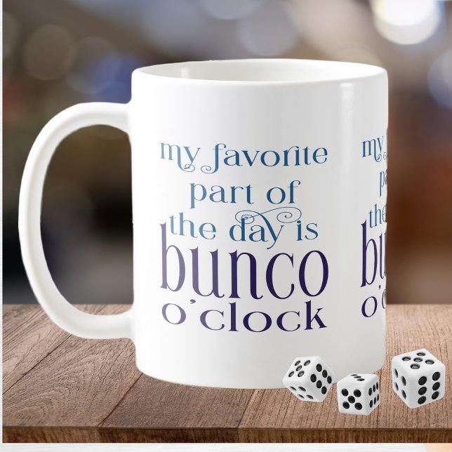 Funny Bunco Coffee Mug (Bunco Mug)