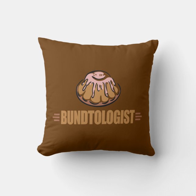 Funny Bundt Cake Cushion (Front)