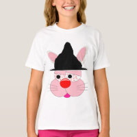 Funny Bunny Cartoon - Halloween Witch. Cool Fun