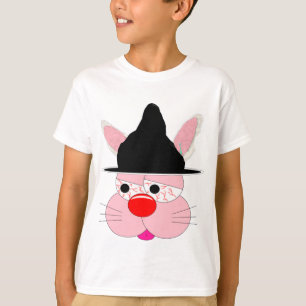 Funny Bunny Cartoon - Halloween Witch. Cool Fun T-Shirt