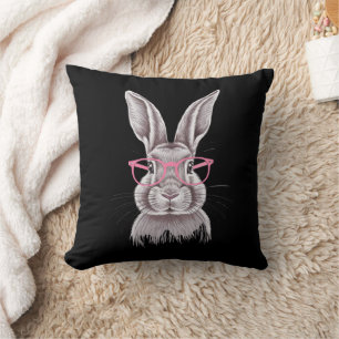 Funny Bunny Cute Family Gifts Easter  Cushion