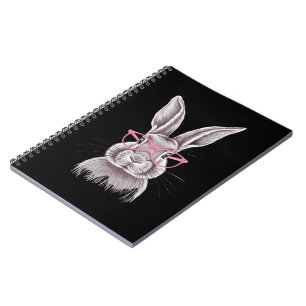 Funny Bunny Cute Family Gifts Easter Notebook