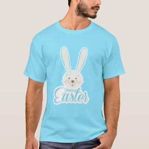 FUNNY BUNNY Hapy Easter Eggs Hunt Party T-Shirt