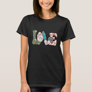 Funny Bunny Love Easter For Women Girls Cute Easte T-Shirt