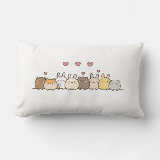 Funny Bunny Lumbar Cushion