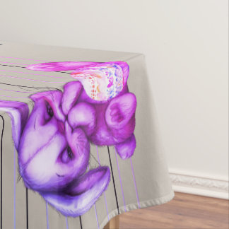 Funny Bunny- Police Lineup Tablecloth