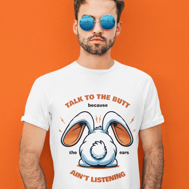 Funny Bunny Tri-Blend Shirt (Creator Uploaded)