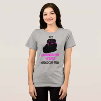 Funny bunny with taste Tri-Blend shirt