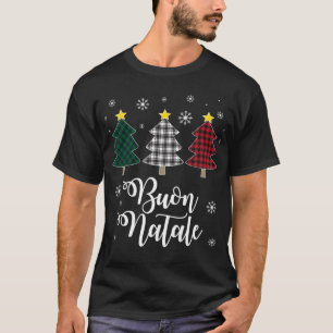 Funny Buon Natale Italy Xmas Holiday Italian Chris T-Shirt