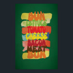 Funny Burger Typography Art Poster<br><div class="desc">"Funny Burger Typography Art  ". 

 Funny Burger Typography Art  

 
 

  

 Please feel free to leave your comments and your review! You feedback is important!</div>