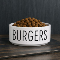 Funny Burgers Dog