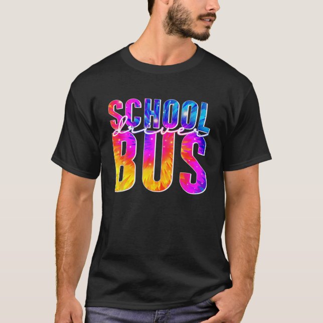 Funny Bus Driver Best Bus Driver Cool Back To Scho T-Shirt (Front)