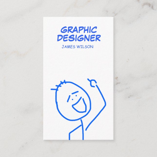 Funny Business Card – Make Them Laugh! (Front)