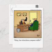 Funny Business Humour Postcard (Front/Back)