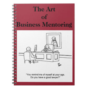 Funny Business Notebook Gift-Mentor