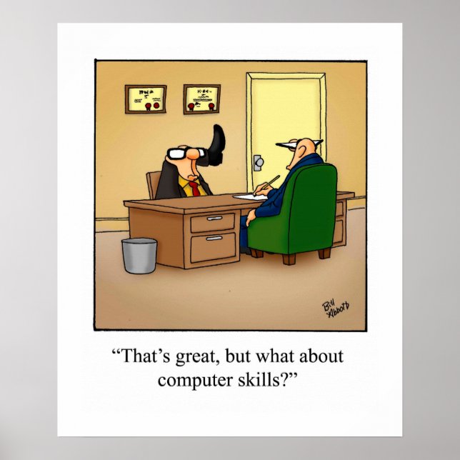 Funny Business Office Humour Poster (Front)