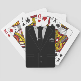 Funny Business Playing Cards Personalised Name