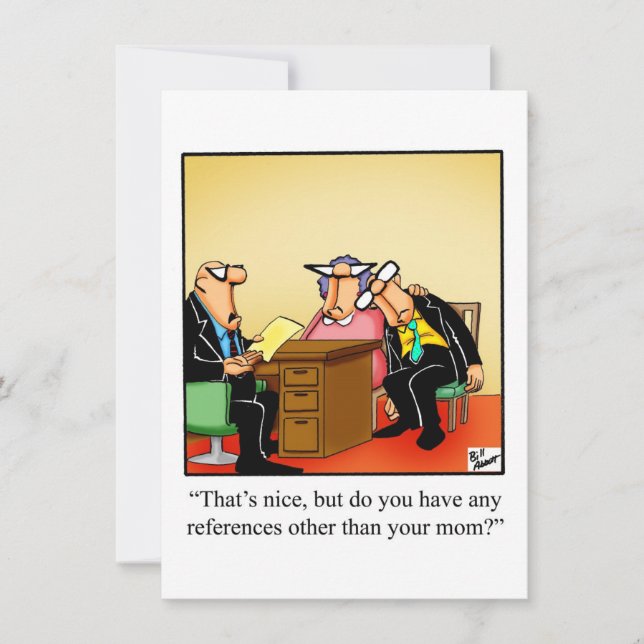 Funny Business School Graduation Invitations (Front)