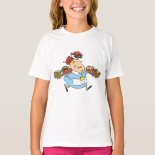 Funny Busy Waitress Overworked Server T-Shirt