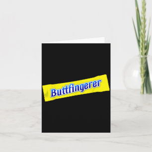 Funny Buttfingerer Inappropriate Offensive Adult D Card