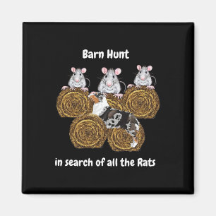 Funny Byrn Hunt - In Search Of Rats With Blue Merl Magnet