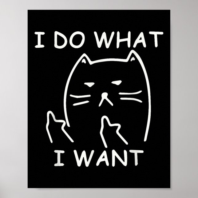 Funny Ca_ I Make What I Want With My Men Women Gir Poster (Front)