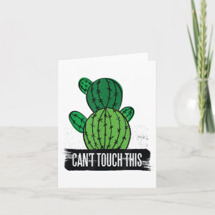 Funny Cactus - Can't Touch This Card