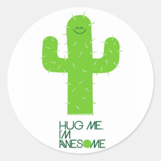 Funny Cactus Sticker