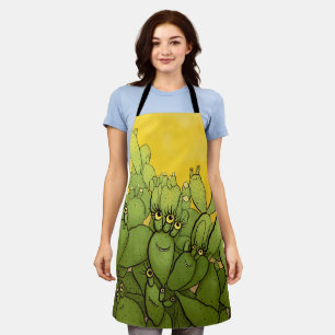 Funny Cactus Succulent Gardener Plant Mum Apron