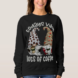 Funny Cafeteria Lots Of Coffee Gnomes Sweatshirt