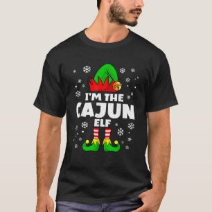 Funny Cajun Elf Family Matching Group Happy Christ T-Shirt