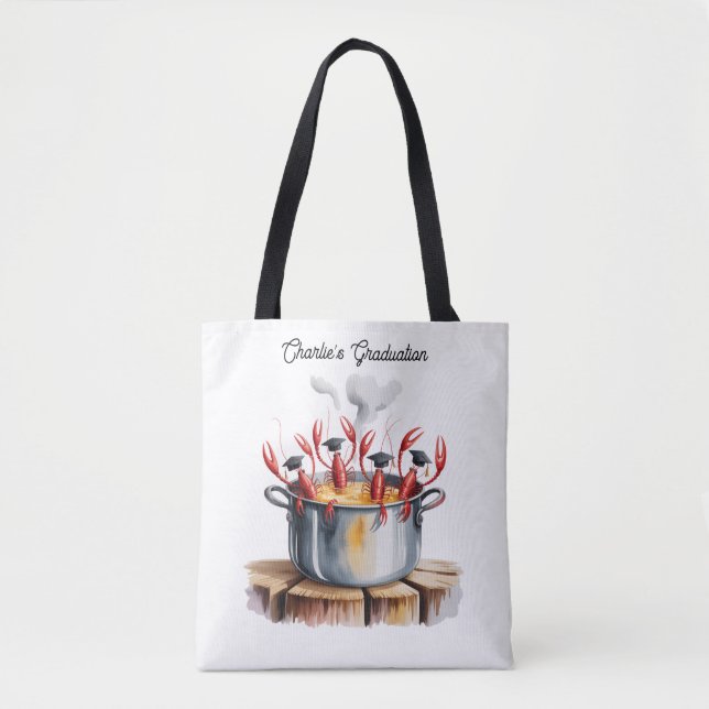 Funny Cajun Graduation Party  Tote Bag (Front)