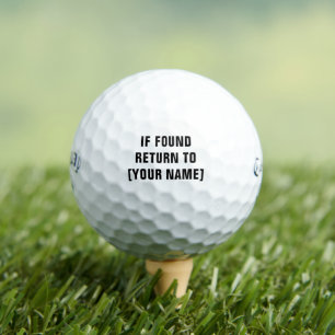 Funny Callaway Golf Balls - Custom Personalised