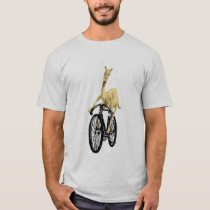 Funny Camel riding a dark bike,for desert lovers T-Shirt