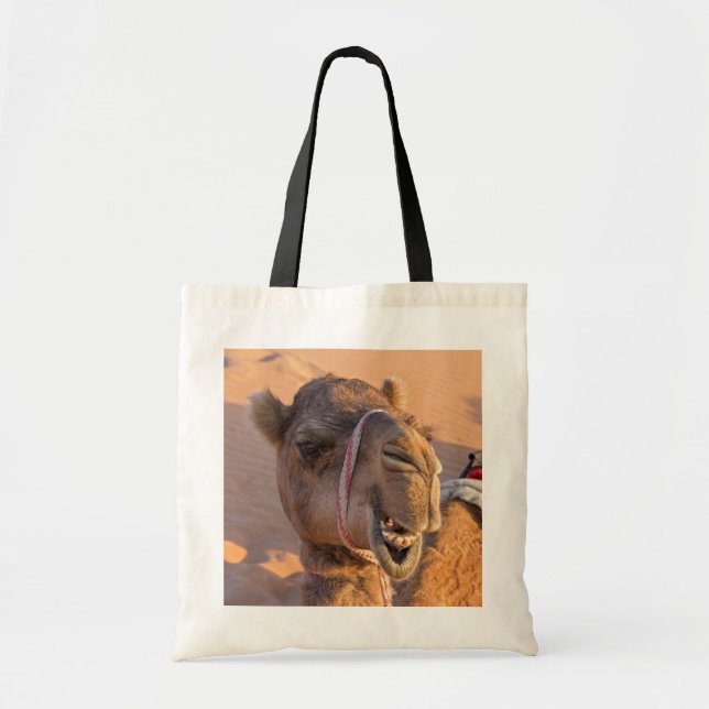 Funny Camel Tote Bag (Front)