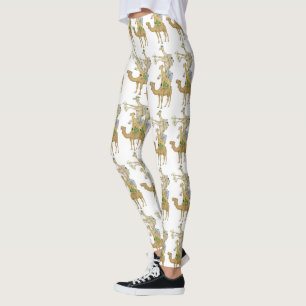 Funny Camel Trek Safari Leggings